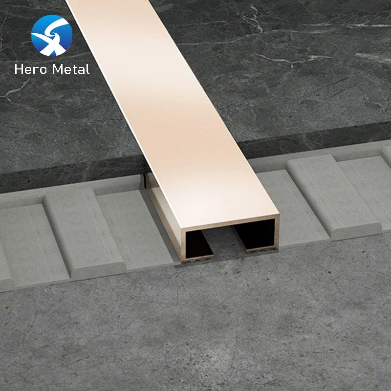 304 Grade Stainless Steel U Channel Tile Trim
