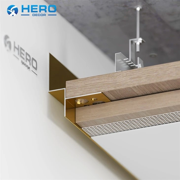 Aluminum Wall Angle Shadow Line suppliers